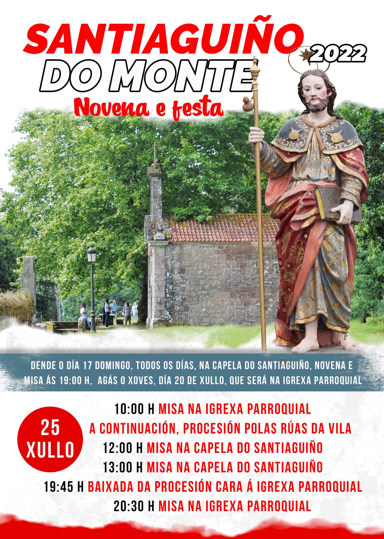 Novena y fiesta del Santiguiño del Monte | PARROQUIA DE SANTIAGO DE ...
